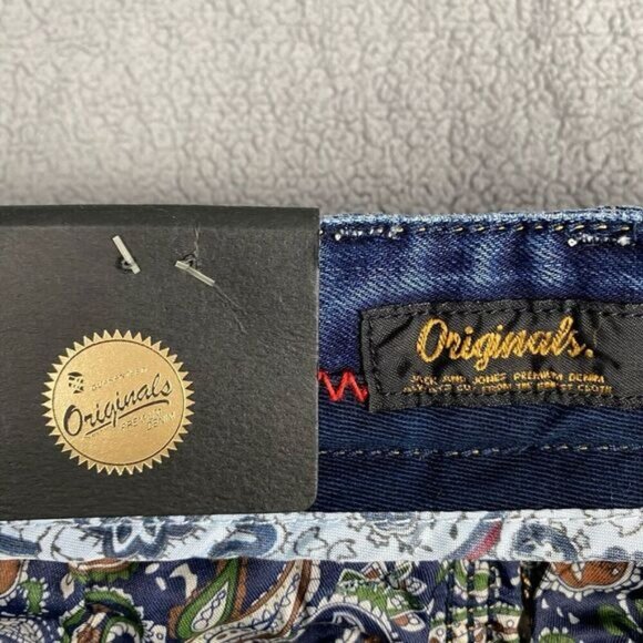 Jack & Jones Corp of Denmark Men's Size W32/L32 Blue Jeans New Mooty Original - Picture 10 of 16